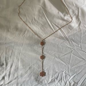 Kendra Scott long flower necklace